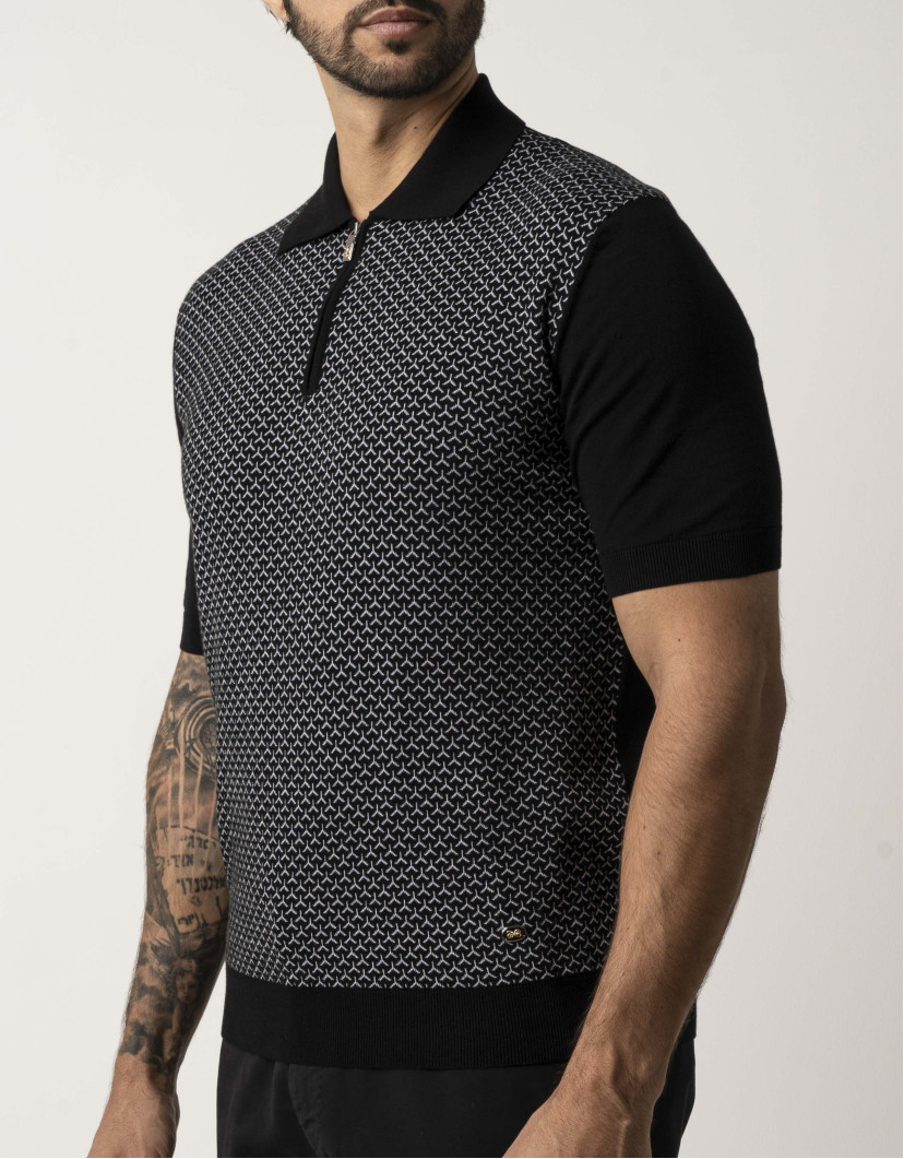 Castello d'Oro Mens Polo T-shirt 100% Cotton image